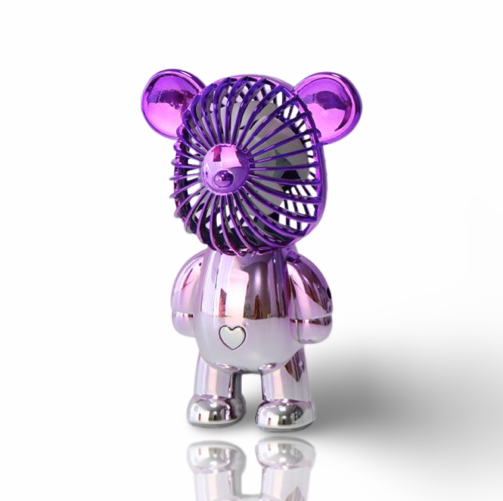 Ombre Bear Mini Fan