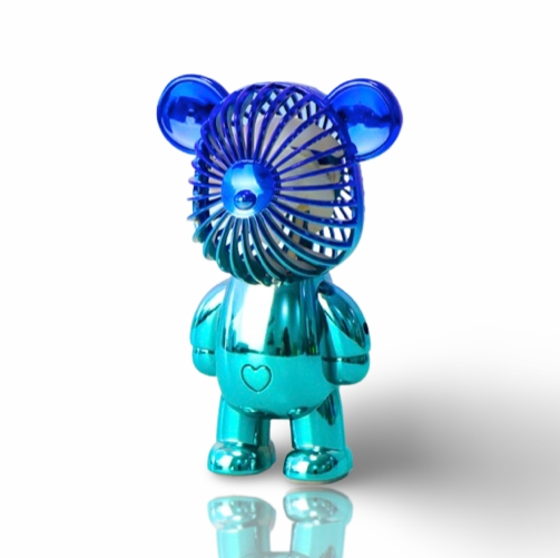 Ombre Bear Mini Fan